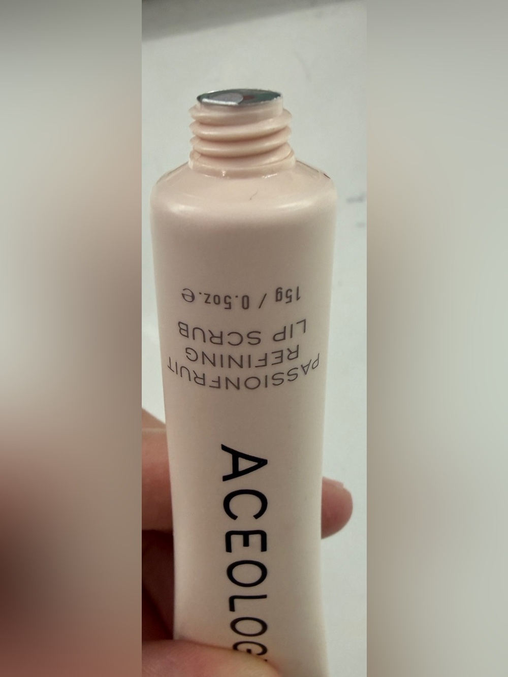 Aceology Passionfruit Refining Lip Scrub New Sealed Full Size 15g Exfoliator - Picture 6 of 9